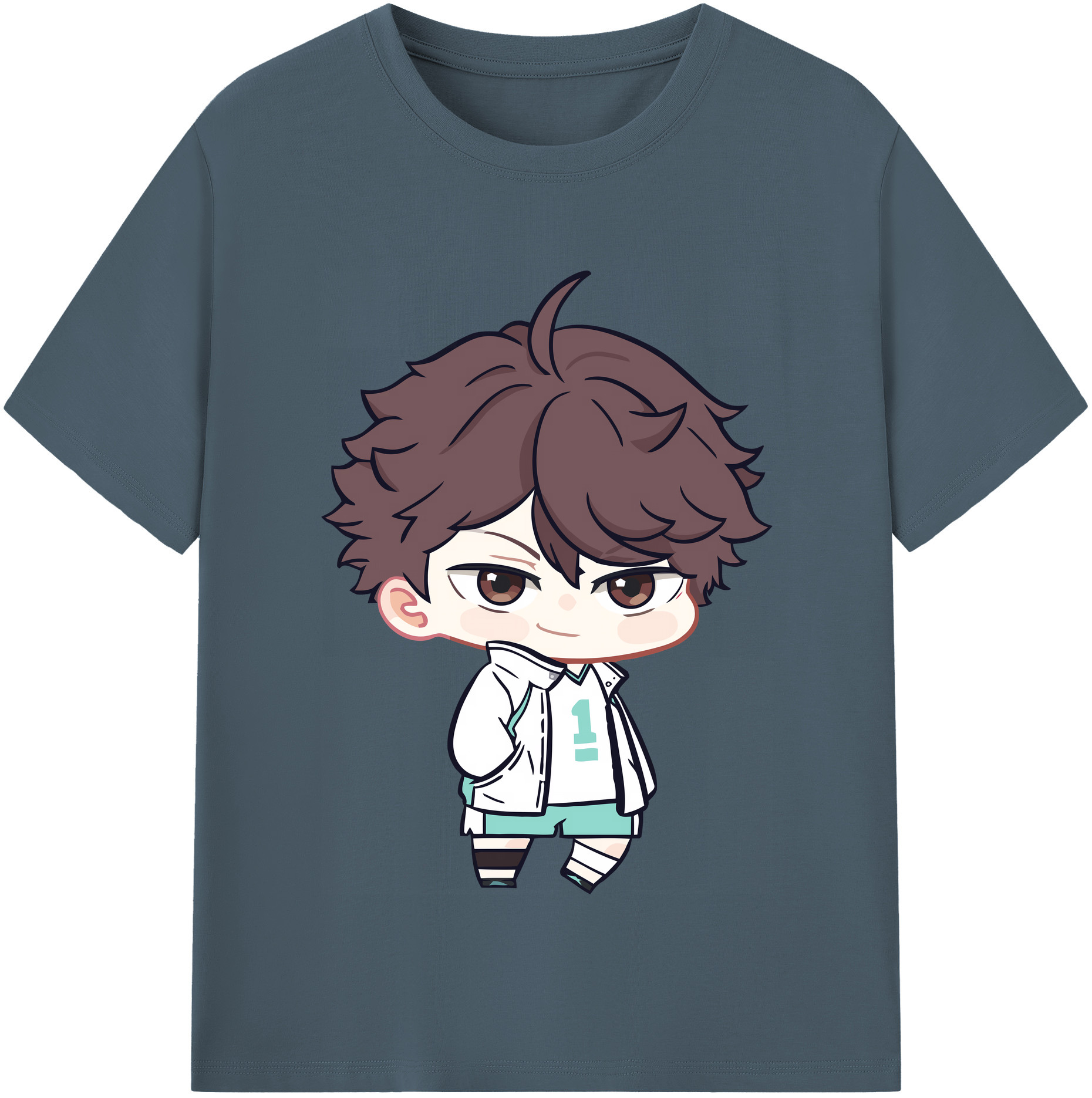 （画像用） ハイキュー!! Haikyu!! 綿100％半袖Tシャツ（フロントプリント）